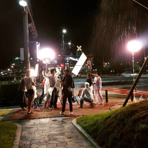 [PIC] 150802 Yunho et Kim Gaeun sur le tournage de l&rsquo;épisode 10 de “I Order&nbsp;You”