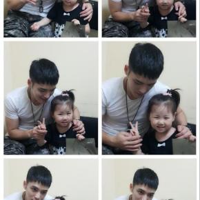 [PIC] 150813 Jaejoong avec sa nièce et avec des&nbsp;amis