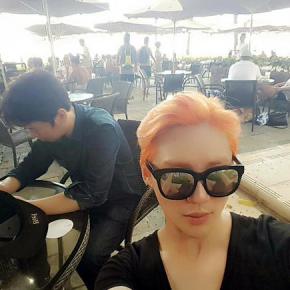 [PIC+TRAD] 150821 Instagram de Junsu : Hawaï&nbsp;!