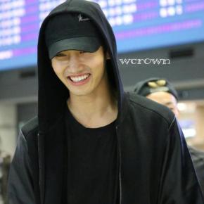 [PIC] 151007 Changmin à l&rsquo;aéroport d&rsquo;Incheon (de retour en&nbsp;Corée)