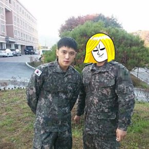 [PIC] 151102 Nouvelle photo de Jaejoong à&nbsp;l&rsquo;armée