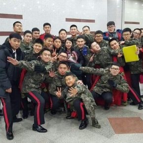[PIC] 151220 Nouvelle photo de Yunho avec ses camarades de&nbsp;l&rsquo;armée