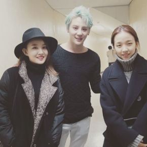 [PIC] 151229 Junsu en coulisses du ‘2015 XIA Ballad＆Musical Concert with Orchestra vol.4’ (jour&nbsp;1)