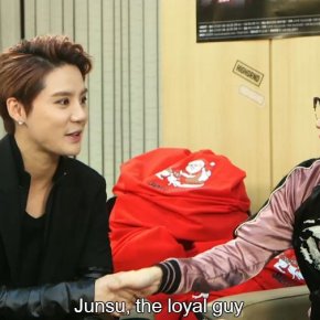 [VID] 151212 Junsu en coulisses du concert de Epik High sur V App (eng&nbsp;sub)