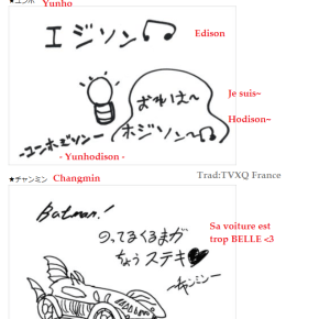 [PIC + TRAD] 160108 Bigeast 【From Member】: Tell Us ★ Yunho & Changmin&nbsp;~Q52~