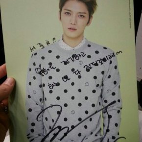[PIC] 160212 Nouvel autographe de&nbsp;Jaejoong