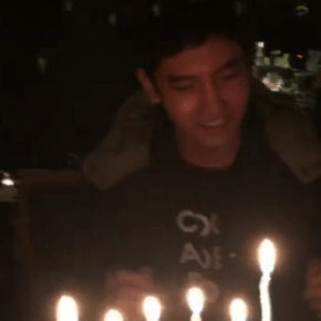 [VID] 160218 Changmin souffle ses bougies d&rsquo;anniversaire