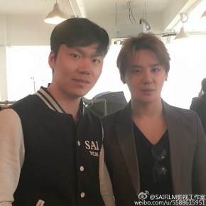 [PIC] 160412 Junsu sur le Weibo de &lsquo;SAIFILM影视工作室&rsquo;