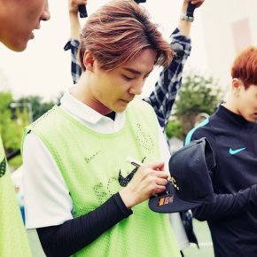 [PIC] 160422 Junsu au &lsquo;Nike Football School Challenge&rsquo;