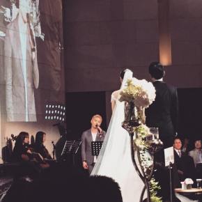 [VID] 160606 Junsu chantant à un&nbsp;mariage
