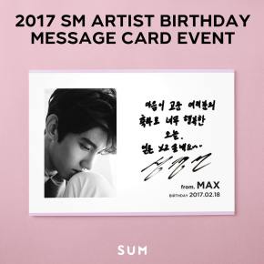 [PIC+TRAD] 170218 Changmin sur l&rsquo;Instagram de &lsquo;smtown_sum&rsquo; 🎂 #30thChangminDay