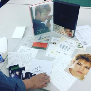 [PIC+TRAD] 170526 Jaejoong – Son Treasure Book sur l&rsquo;Instagram de &lsquo;osaki.satoshi&rsquo;