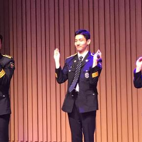 [PIC+VID] 170614 Changmin – Evénement avec la police de&nbsp;Séoul