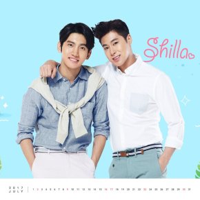 [PIC] 170704 TVXQ! – Fonds d&rsquo;écran The Shilla DFS : juillet&nbsp;2017
