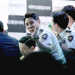 [PIC+FANCAMS] 170808 Junsu – Evénement avec la police de&nbsp;Gyeonggi