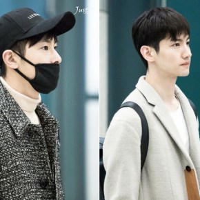 [PIC] 171112 TVXQ! à l&rsquo;aéroport de Shin-Chitose (CTS) → Incheon&nbsp;(Corée)