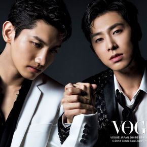 [PIC+VID] Tohoshinki pour VOGUE Japan (avril&nbsp;2018)