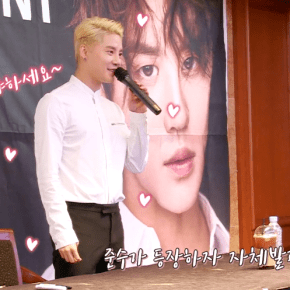 [VID] 180315 Junsu – It&rsquo;s XIA TIME! : &lsquo;XIGNATURE&rsquo; fansign privé&nbsp;(film)