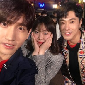 [PIC] 180326 TVXQ! à Hongdae pour le tournage de &lsquo;Guerilla Date&rsquo; (Entertainment&nbsp;Weekly)